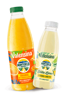 Zwei Valensina Montebelo Brasil Flaschen