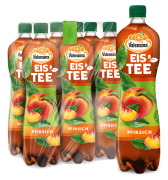 Produktbild für Eistee Pfirsich 6 x 1 L