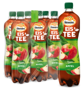 Produktbild für Eistee Apfel 6 x 1 L