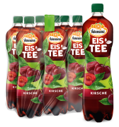 Produktbild für Eistee Kirsche 6 x 1 L