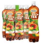 Produktbild für Eistee Pfirsich zero 6 x 1 L