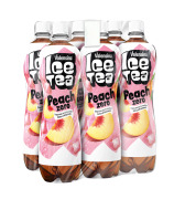 Produktbild für IceTea Pfirsich Zero 6 x 1 L