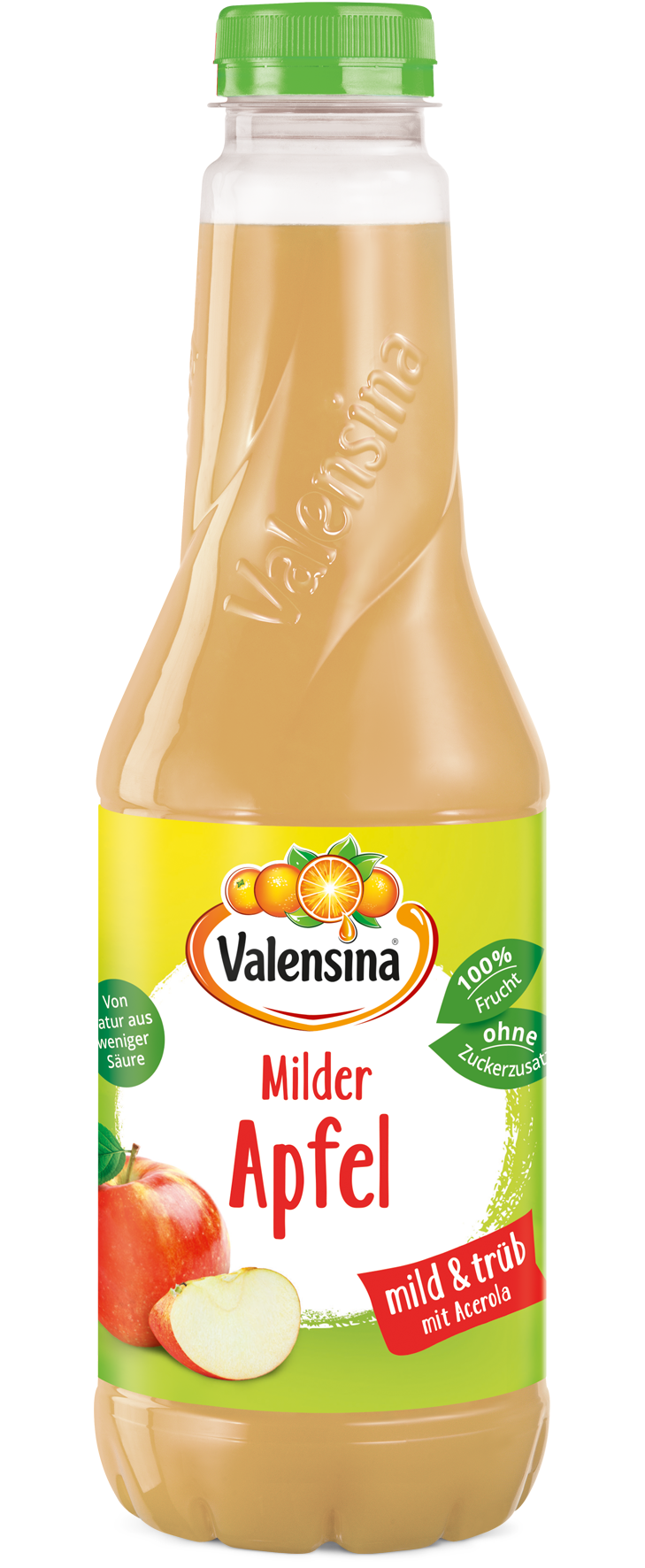Bühne frei für eine neue Lieblingssorte: Milder Apfelsaft von Valensina