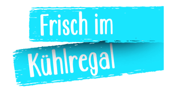 Produktbild für Störer „Frisch im Kühlregal“ von rechts
