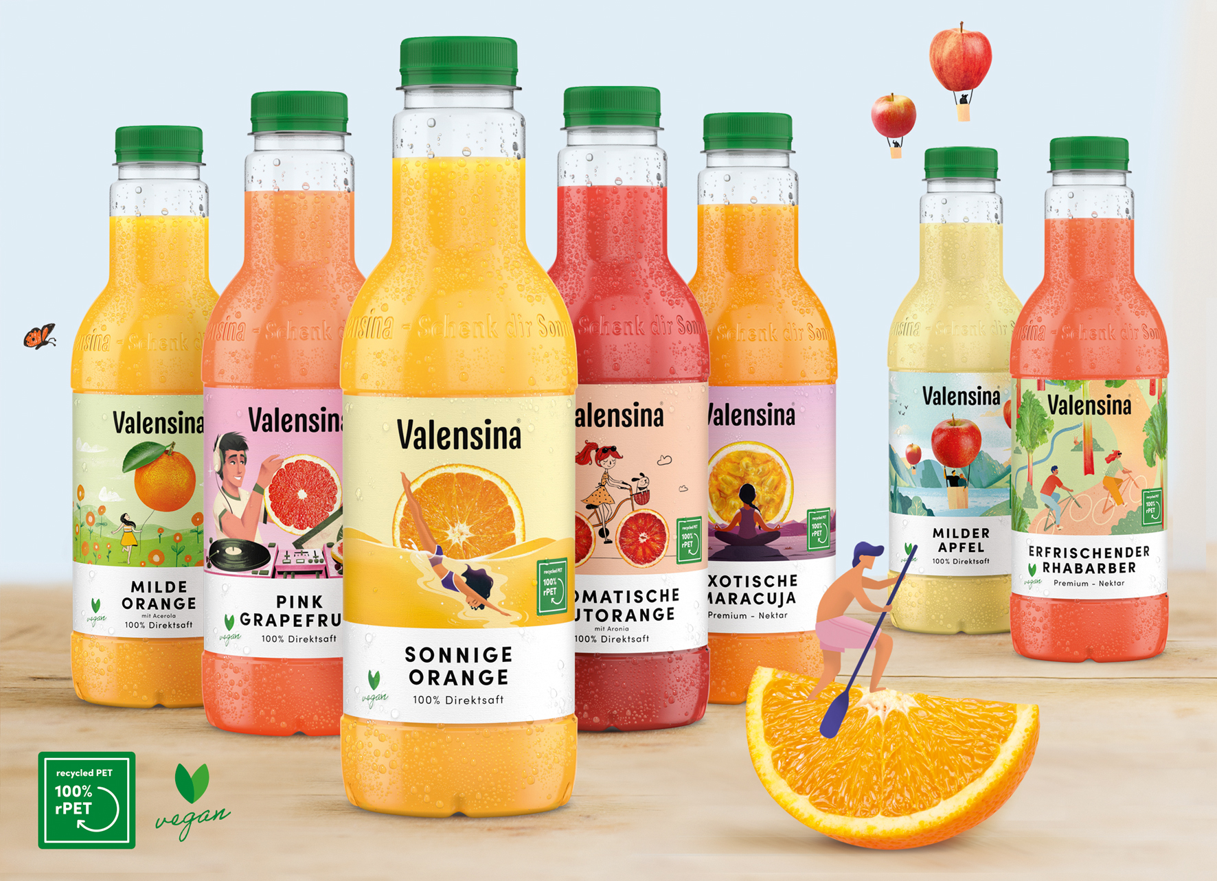 Bunt, nachhaltig, neu: Cool Collection von Valensina