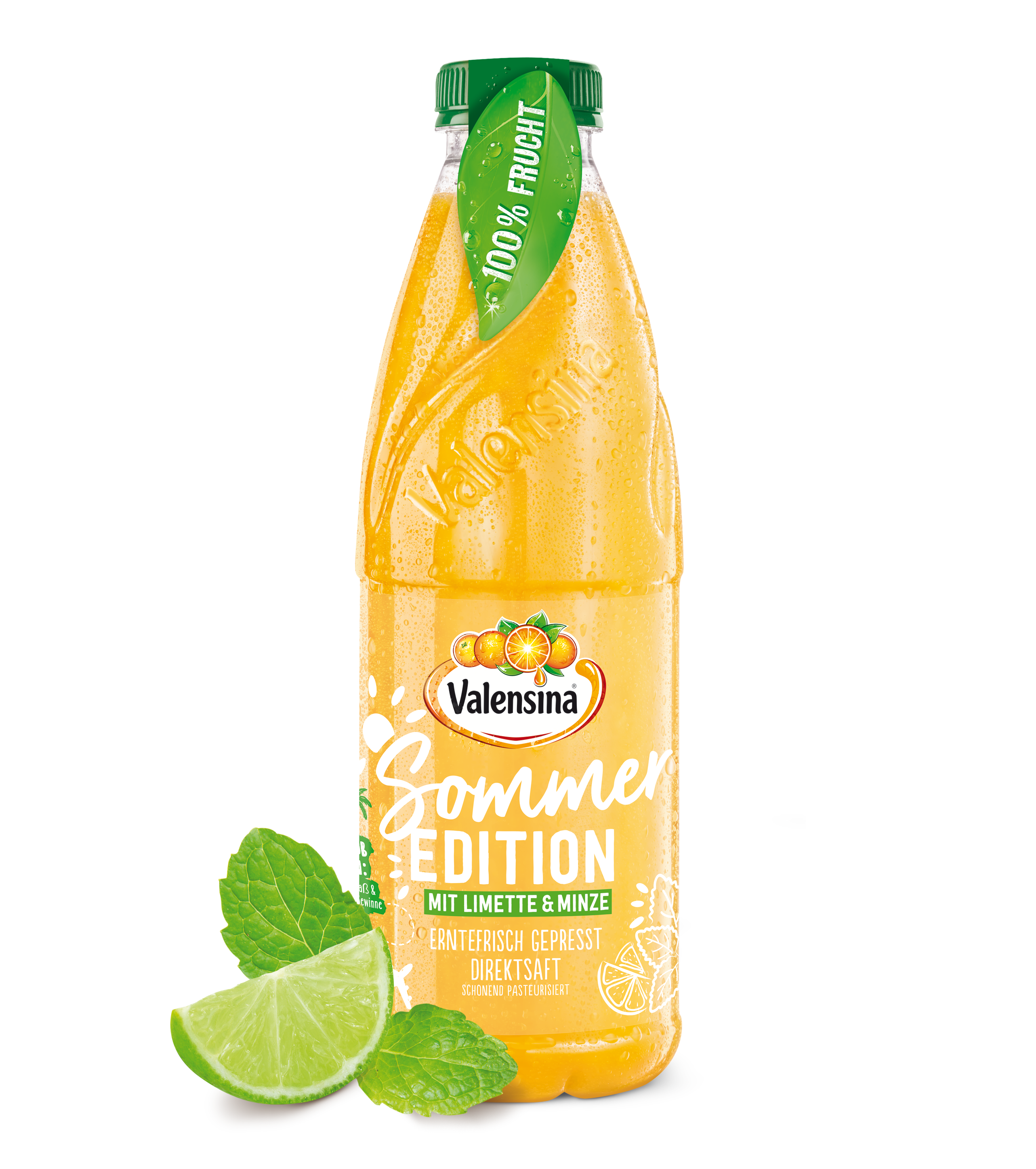 Kühlfrischer Saftgenuss: Neue Valensina Sommer-Edition