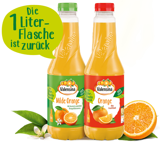 Die 1 Liter-Flasche ist zurück.